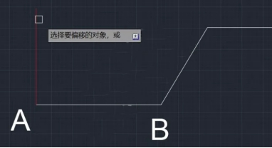 CAD如何通過兩點確定偏移距離？
