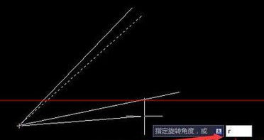 CAD如何通過(guò)指定角度旋轉(zhuǎn)對(duì)象？